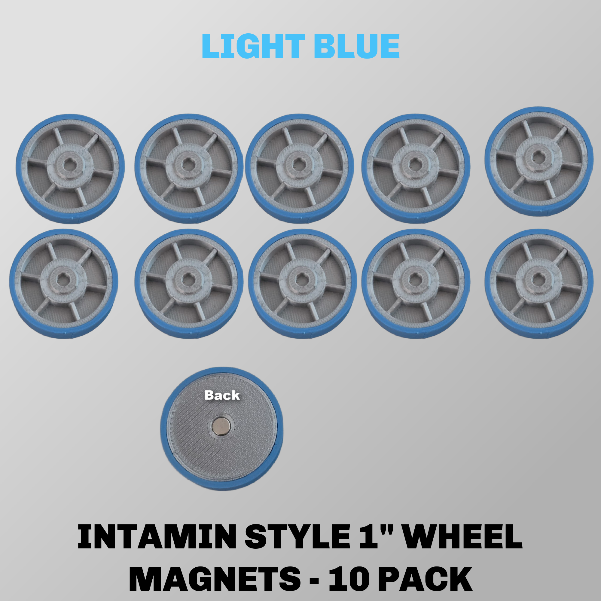 Intamin Style Roller Coaster Wheel Magnet