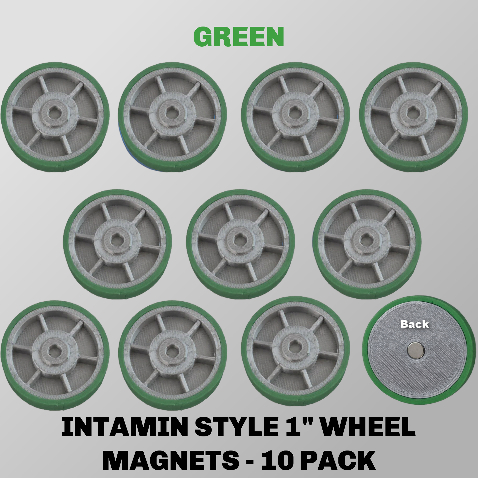 Intamin Style Roller Coaster Wheel Magnet