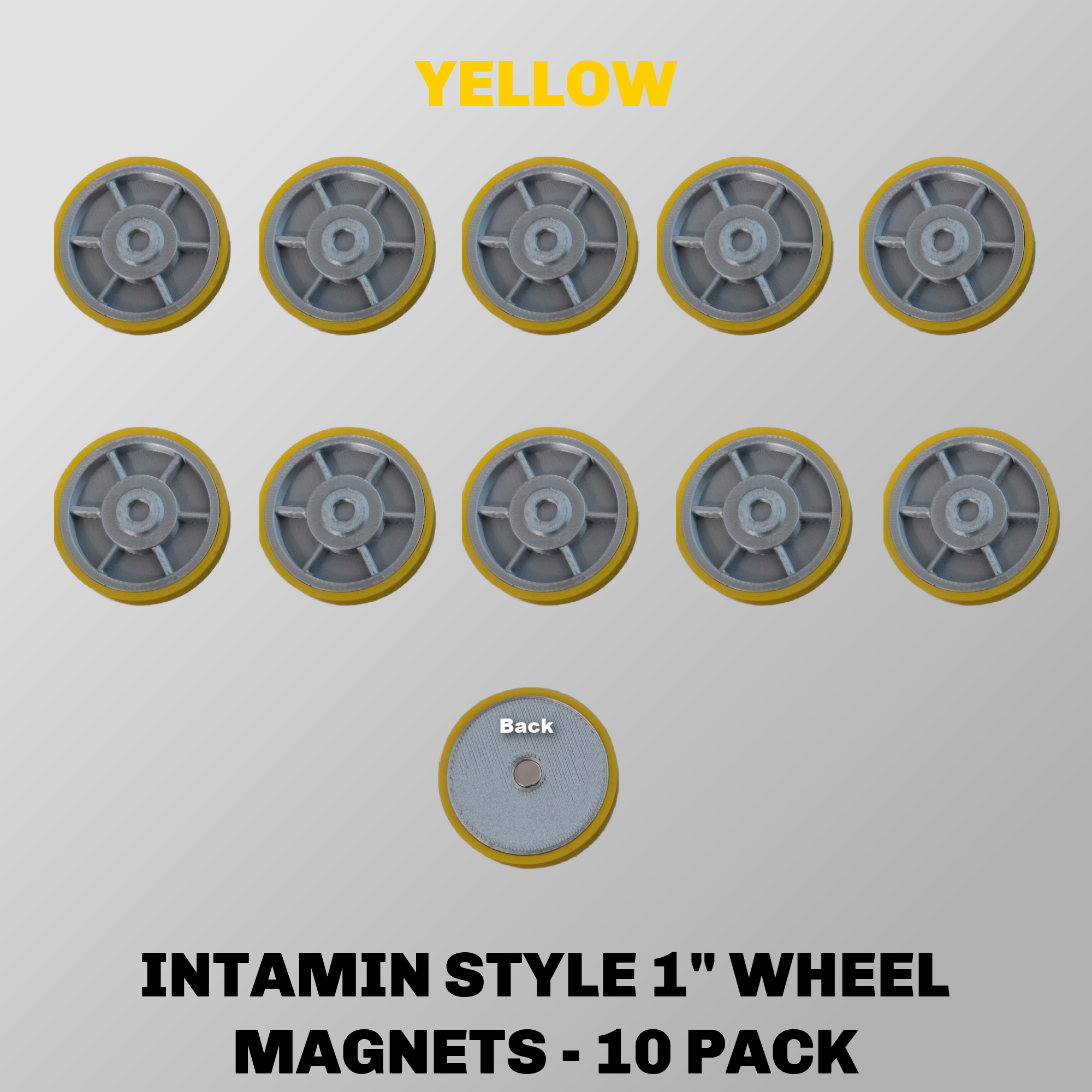 Intamin Style Roller Coaster Wheel Magnet