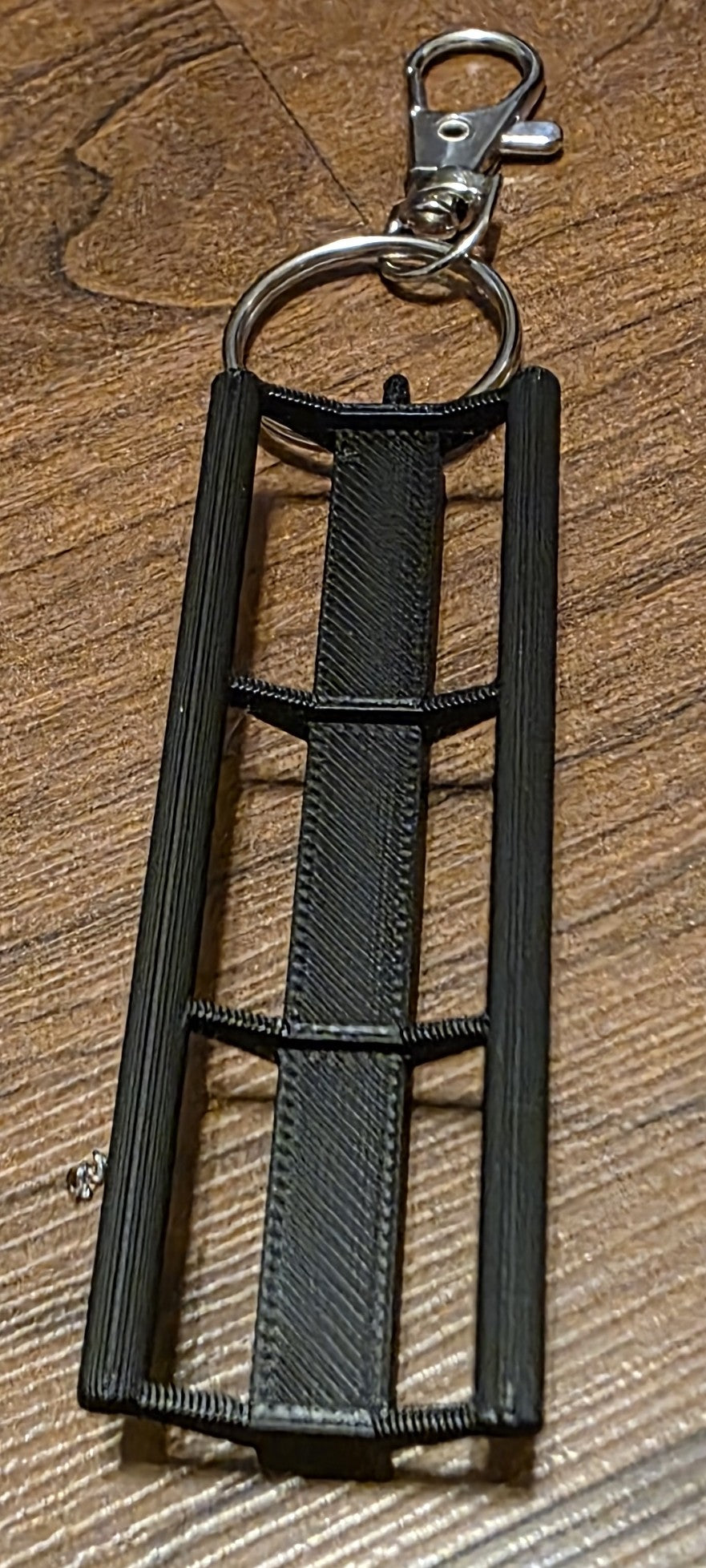 B&M Style Coaster Track Keychain 3.25"