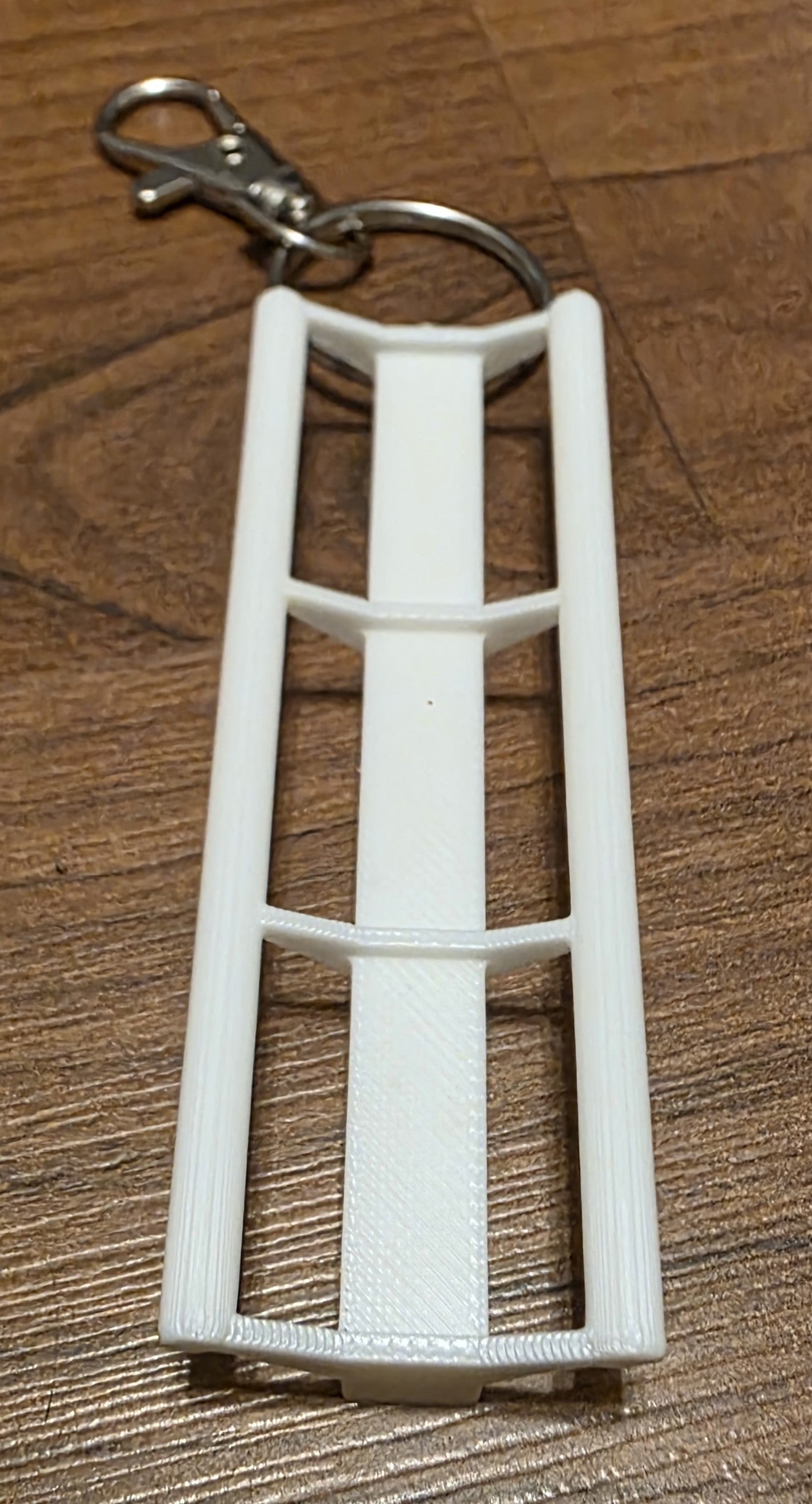 B&M Style Coaster Track Keychain 3.25"
