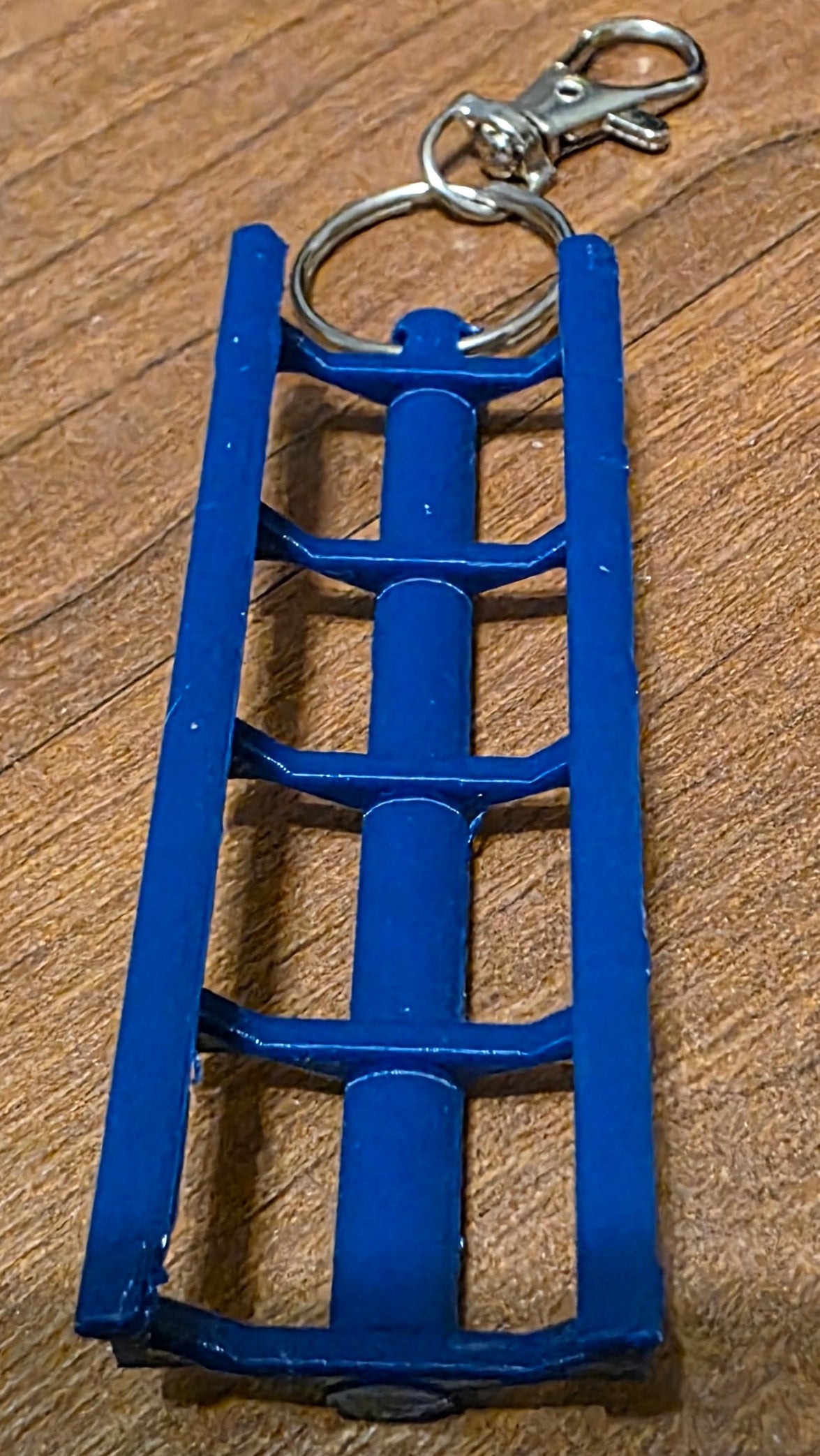 Arrow Dynamics Style Coaster Track Keychain 3"
