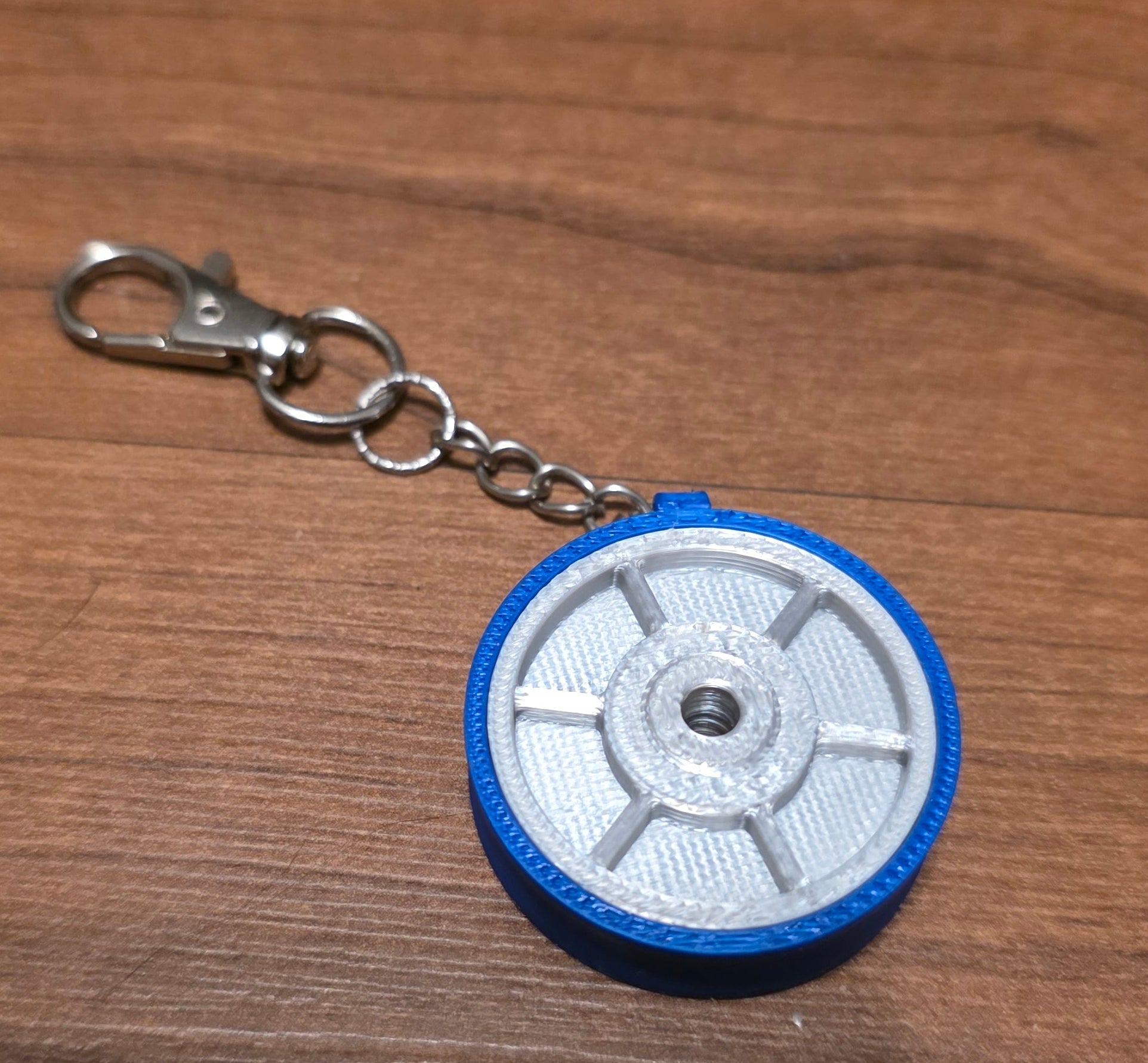 Intamin  Roller Coaster Wheel Keychain