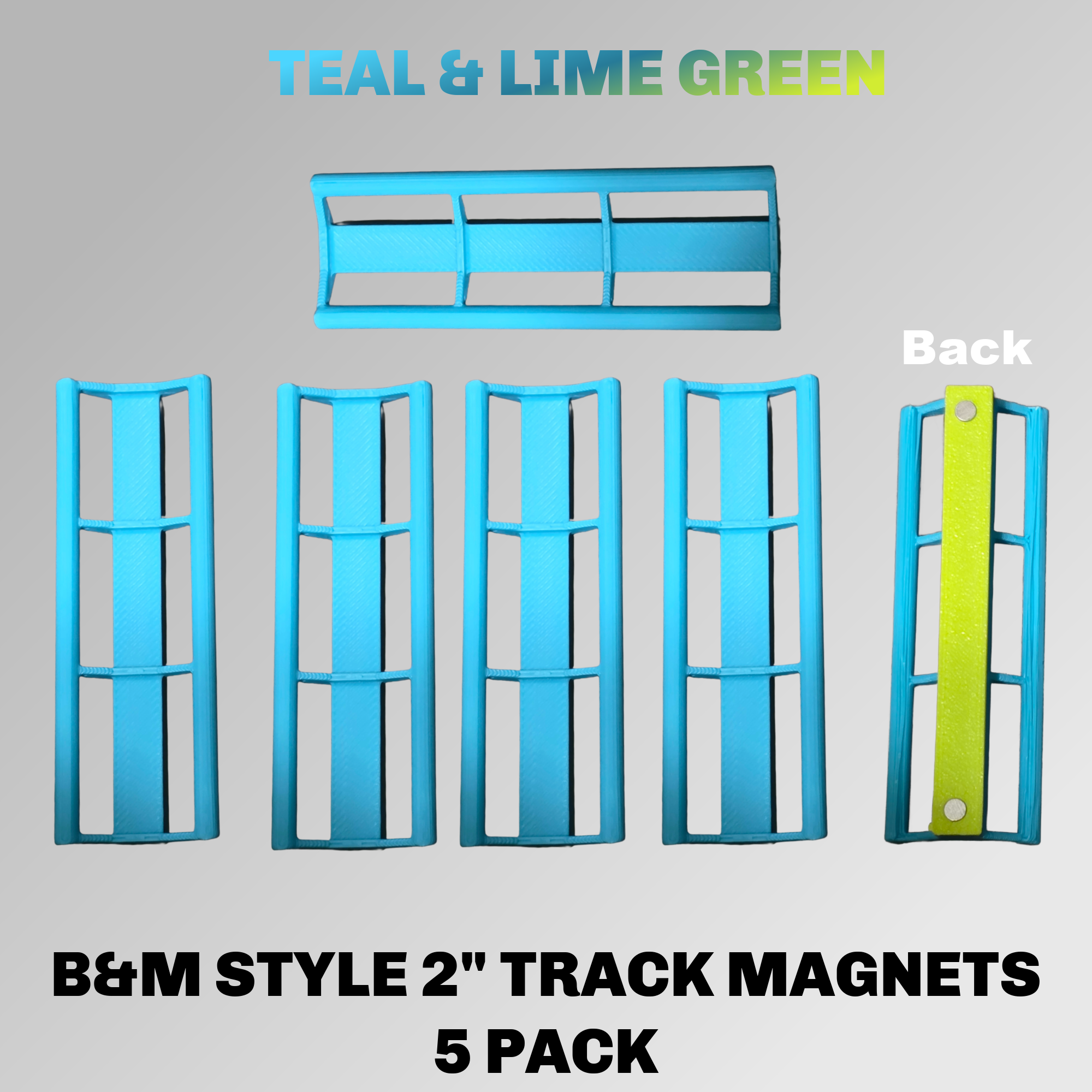 B&M Style Roller Coaster Track Magnet
