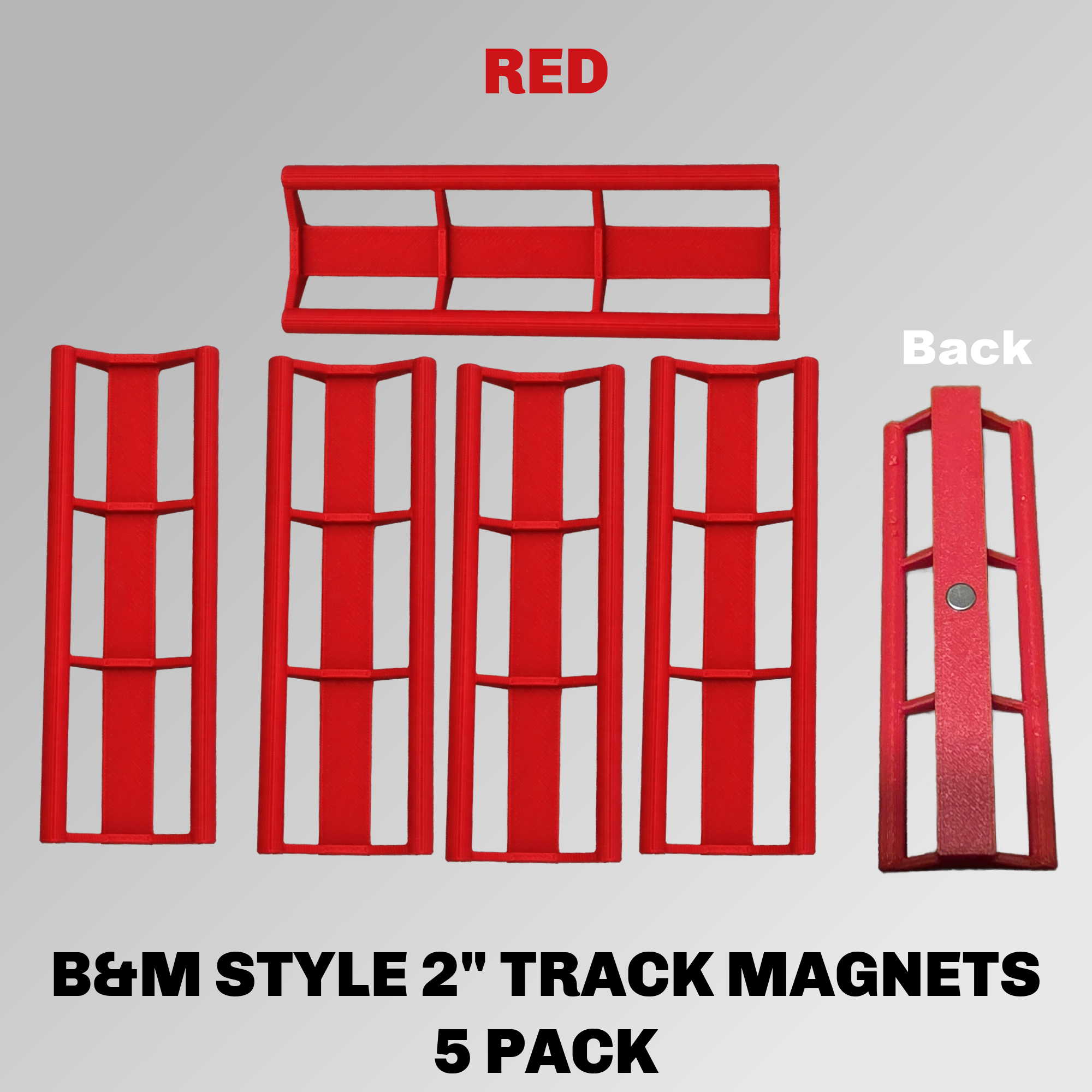 B&M Style Roller Coaster Track Magnet