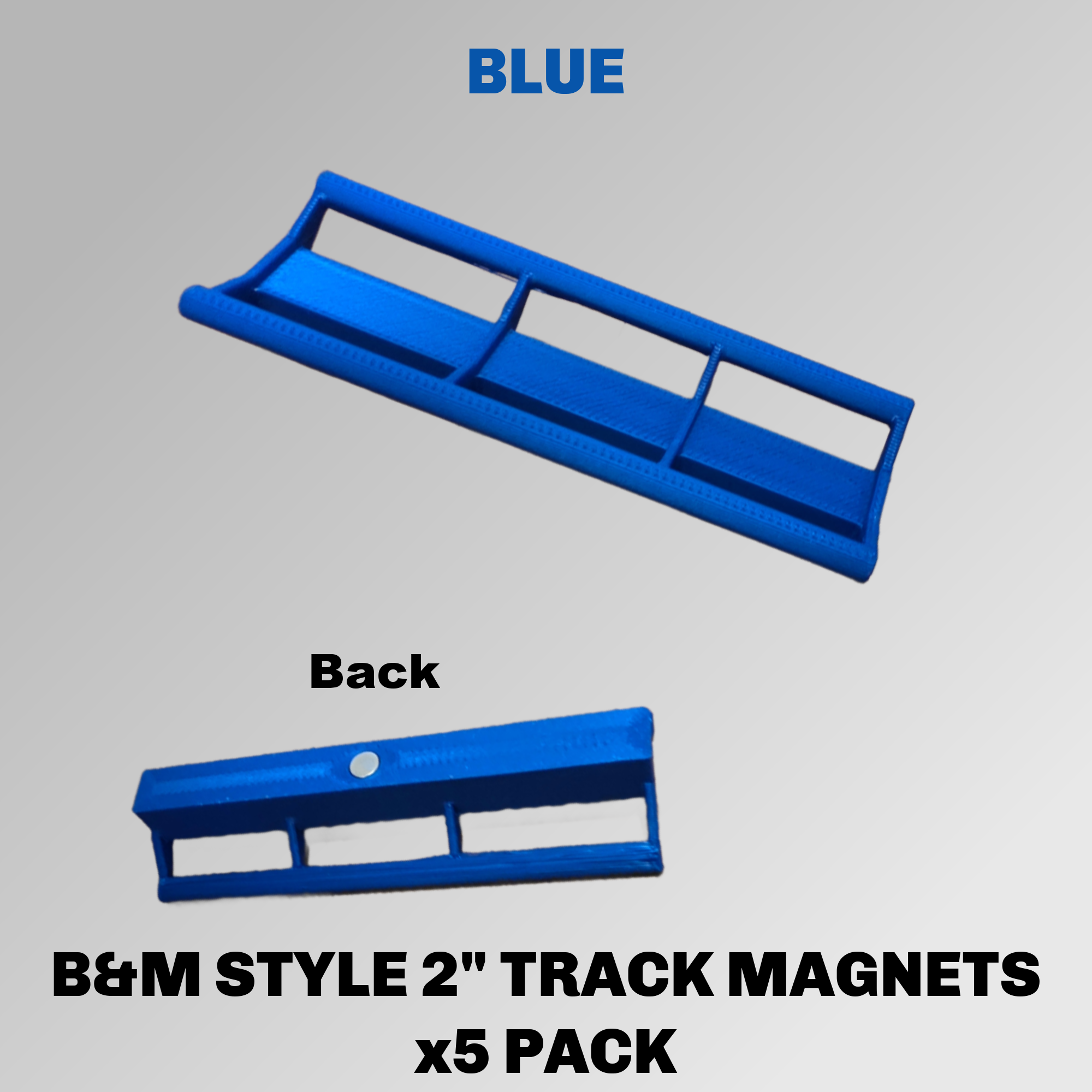 B&M Style Roller Coaster Track Magnet