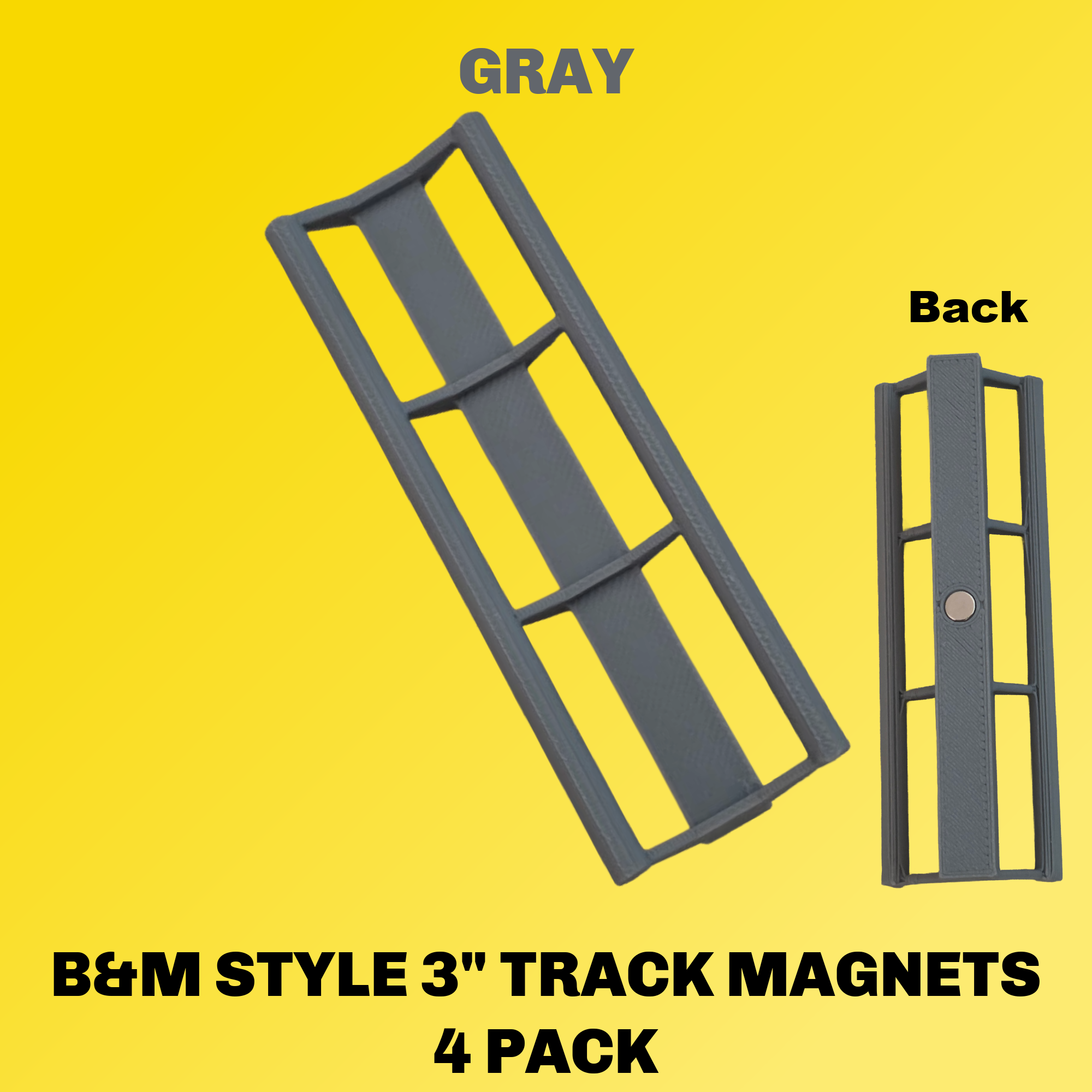 B&M Style Roller Coaster Track Magnet