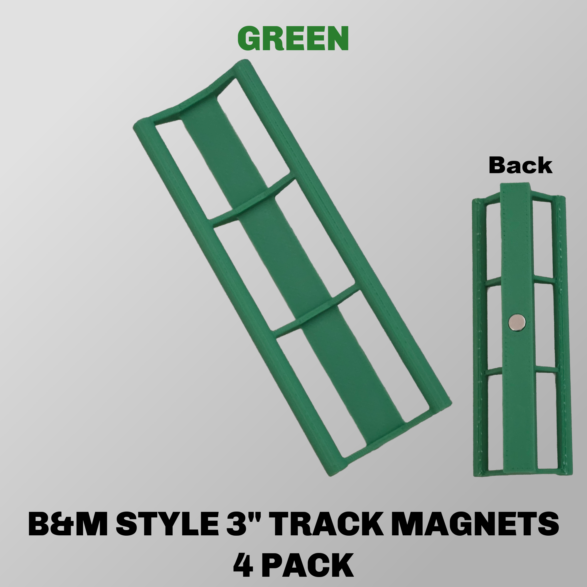 B&M Style Roller Coaster Track Magnet
